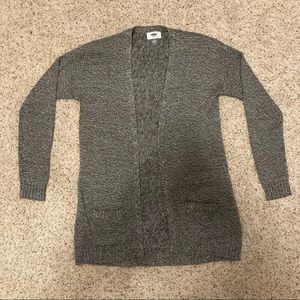 Gray kids cardigan